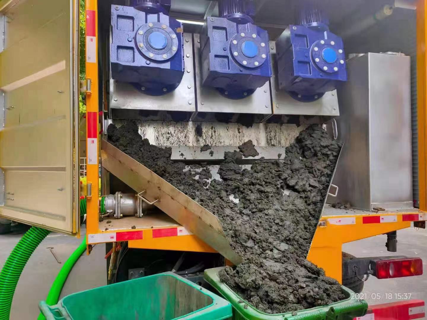 濉溪化粪池清掏城市维护站-泥浆净化干湿分离处理